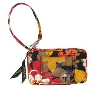 Vera Bradley Floral Wristlet Clutch Wallet